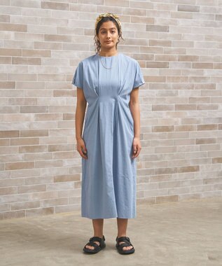 J.PRESS YORK STREET 【WOMEN】リネンライクイージーフィット ワンピース