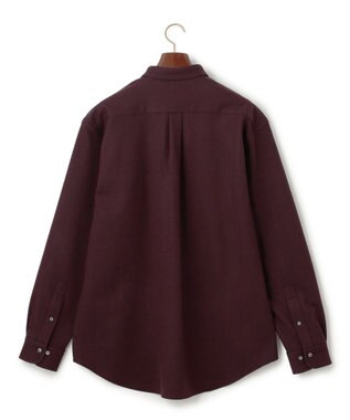 J.PRESS MEN 【J.PRESS ORIGINALS】SUPER FLANNEL JERSEY SHIRT / JAPAN MADE ブラウン系