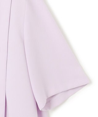 ICB 【新色追加・接触冷感・UVケア・速乾・洗える】 FluidBackSatin Tブラウス パールグレー系［WEB限定］