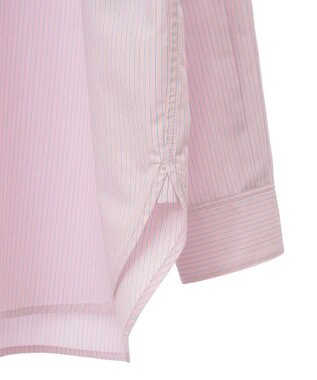 AMERICAN HOLIC イージーケアブロードシャツ Stripe Pink