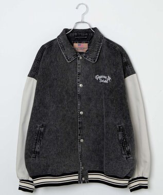 WEGO デニムスタジャン ブラックその他