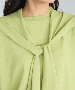 CRAFT STANDARD BOUTIQUE ニットストール+プルオーバー Light Green