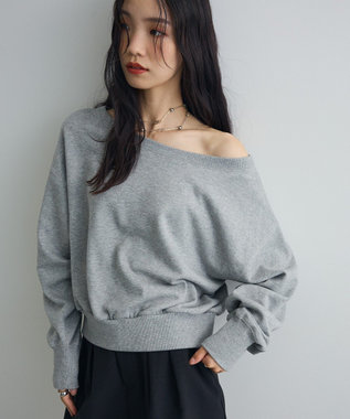 Green Parks オフショルスウェット