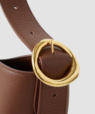 JOSEPH セタレザー　FOLD BUCKET Cinnamon