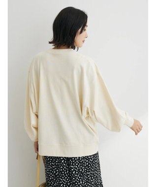 Green Parks ロゴトレーナーＴＥＥ Ecru