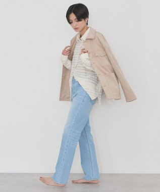 AMERICAN HOLIC 【EDWIN別注】フレアデニム Light Indigo