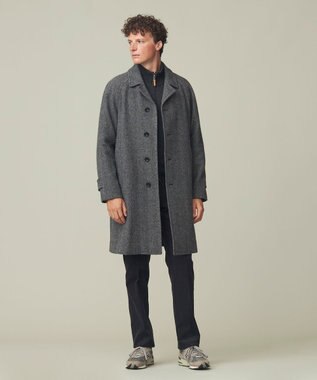 J.PRESS MEN カシミア フルジップ カーディガン グレー系