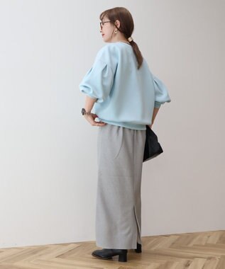 AMERICAN HOLIC 袖タックポンチプルオーバー Light Yellow