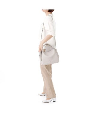 IBIZA インプレシオン　2WAYバッグ ライトグレー