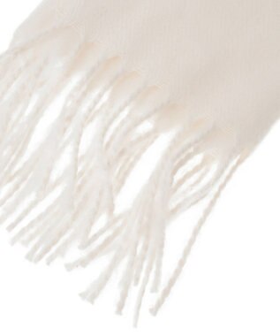 Maison de FLEUR リボン付きストール Ivory