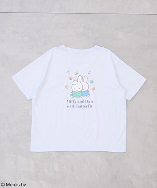 earth music&ecology ｍｉｆｆｙ／ｅａｒｔｈ　ミッフィーフレンズレギュラーＴ Light Blue