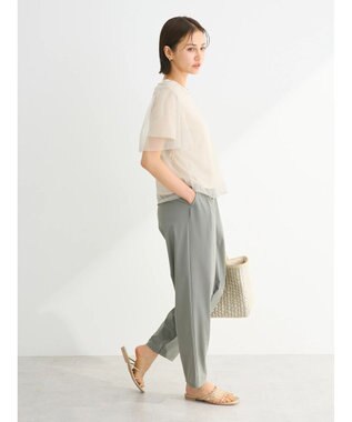 Green Parks ・ＥＬＥＮＣＡＲＥ　ＤＵＥ　ナイロンタックカーブパンツ Khaki