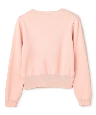 TOCCA GLOW CORSAGE KNIT ニットカーディガン ピンク系