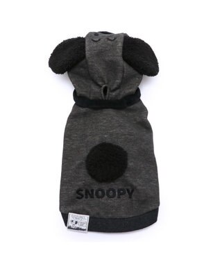 PET PARADISE スヌーピー 50s スヌーピーパーカー 《ブラック》 小型犬 ブラック