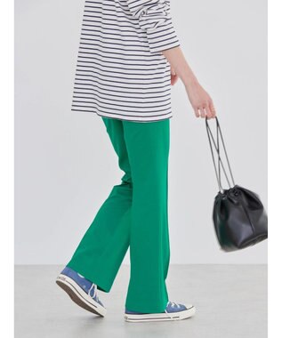 AMERICAN HOLIC 美・美・美　ポンチフレアパンツ Green