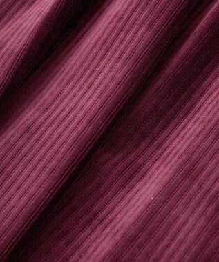 earth music&ecology コーデュロイタックパンツ Bordeaux