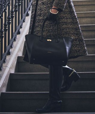 TOCCA BACK CHAIN LONGBOOTS ロングブーツ ブラック系