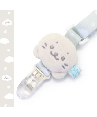 Mother garden しろたん ベビーマルチクリップ　《雲柄》 雲柄