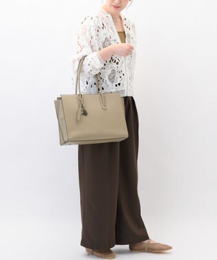 ACE BAGS & LUGGAGE W&.Day/Night スムーク トートバッグ A4サイズ 19192 ダブルアンドデイナイト ベージュ