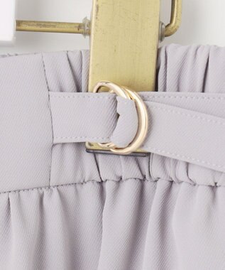 ANY SIS 【接触冷感・UVカット・吸水速乾】サラキレイワイド パンツ ライトグレー