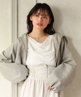 Green Parks ・ＥＬＥＮＣＡＲＥ　ＤＵＥ　バルーンショートマンパー Light Gray