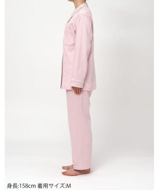 ワコール／睡眠科学 パジャマ 綿100%(本体) あったか 長袖 長ズボン レディース YDW450 睡眠科学／ワコール ピンク