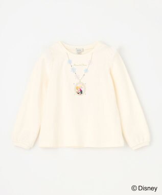 ANY KIDS 【Disney（ディズニー）】FROZEN / ネックレス風 プルオーバー エクリュ