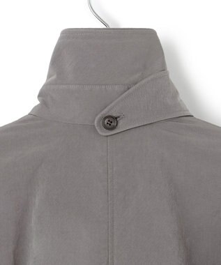 23区 【洗える】LIMONTA ステンカラー ライトアウター グレー系