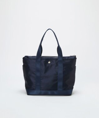 TOPKAPI 【Breath TOPKAPI】サテンナイロン マルチツール A4 トートバッグ ネイビー