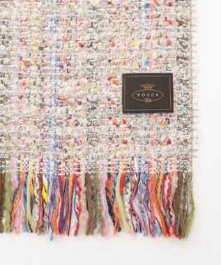 TOCCA TWEED STOLE ストール アイボリー系