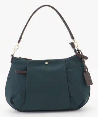 J.PRESS LADIES 【新色登場！・WEB限定カラーあり・2way】ナイロン ショルダー バッグ ダークグリーン系