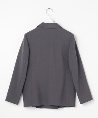Feroux 【先行予約】パール釦テーラード ジャケット グレー系