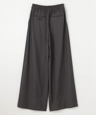 NAVE 【ReNAVE・洗える】4タックワイドパンツ グレー系