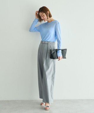 YECCA VECCA クルーネックシアートップス Off White