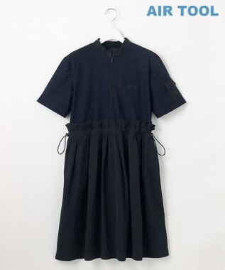 WOMEN】機能に優れた新素材「AIR TOOL」で暑い夏を快適に コンビ素材 
