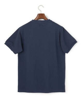 J.PRESS MEN 新デザイン【BULLDOG BOY】カノコレジメン クルーネック Tシャツ ネイビー系