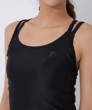 OP／FILA 【FILA】バッククロスキャミソール ブラック
