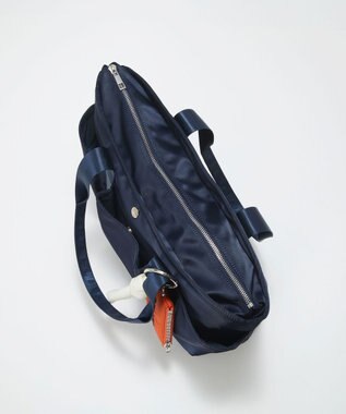 TOPKAPI 【Breath TOPKAPI】サテンナイロン マルチツール A4 トートバッグ ネイビー
