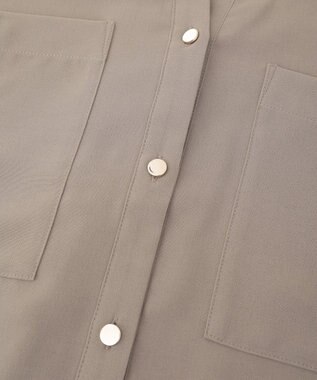 AMERICAN HOLIC ミリタリーWポケットスキッパーシャツ Khaki