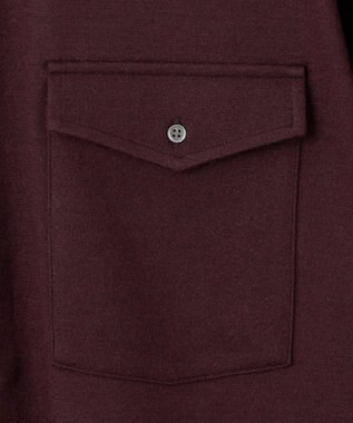 J.PRESS MEN 【J.PRESS ORIGINALS】SUPER FLANNEL JERSEY SHIRT / JAPAN MADE ブラウン系