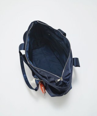 TOPKAPI 【Breath TOPKAPI】サテンナイロン マルチツール A4 トートバッグ ネイビー