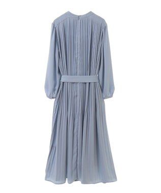 Green Parks ef-de プリーツワンピース Sax