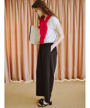 Te chichi 14GミドルVネックカーディガン《2026 SUMMER LOOK item》 レッド