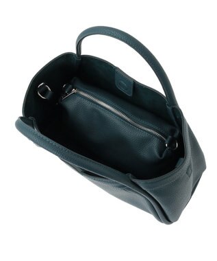 YECCA VECCA 【cache cache】ハンドルシュリンクトート Blue