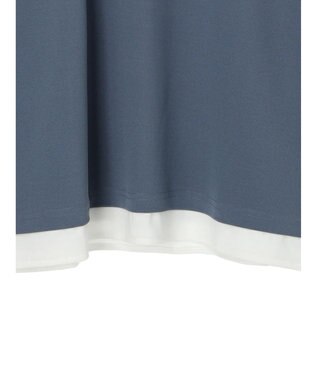 CRAFT STANDARD BOUTIQUE 梨地カットフェイクレイヤードＬ／Ｓ　ＴＥＥ Blue