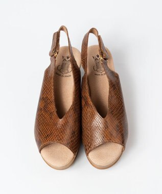 BONTRE 【BONTRE】Vカットサボサンダル ブラウン