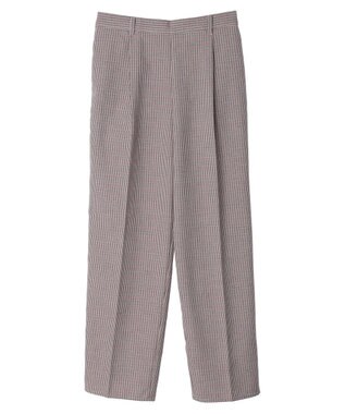 Green Parks 柄テーパードパンツ Gunclub Check