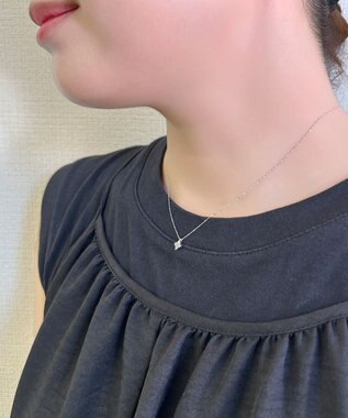 Phoebe 【金属アレルギー対応】トゥインクルブロッサムネックレス/ニッケルフリー シルバー シルバー