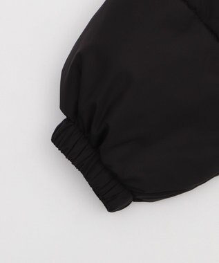 WEGO 【25年秋冬新作/SMサイズ展開】2WAYファーフードショートパファーブルゾン ブラック