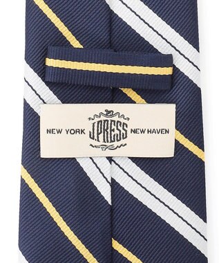 J.PRESS MEN 【定番】オーセンティックレジメンタル ネクタイ イエロー系1